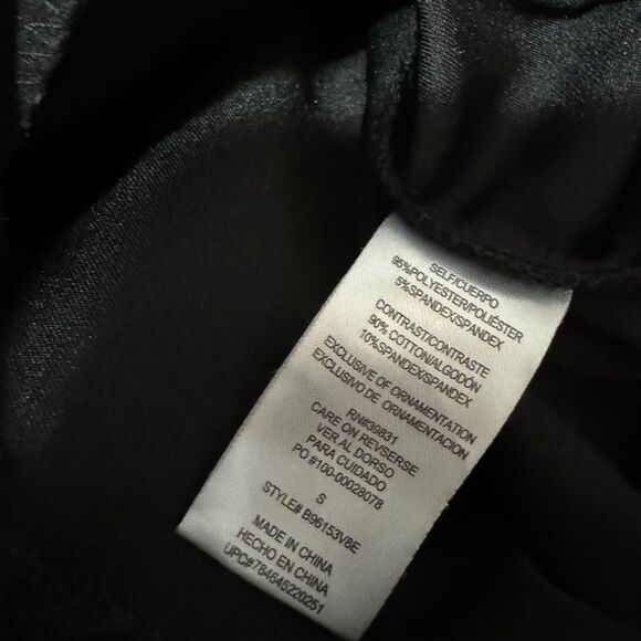 Democracy Rose Embroidered Bomber Jacket S - Picture 6 of 6